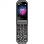 Maxcom MM827 Teléfono Móvil Plegable para Personas Mayores 4G, Botón SOS, Cargador de Escritorio, Teclas Grandes, Negro